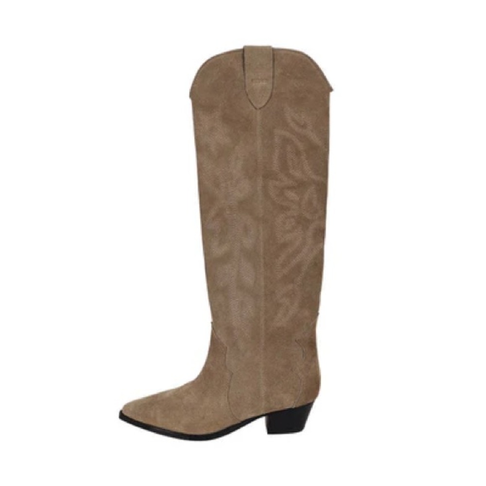 Uterque tan Heeled cowboy Boots - Picture 2 of 8
